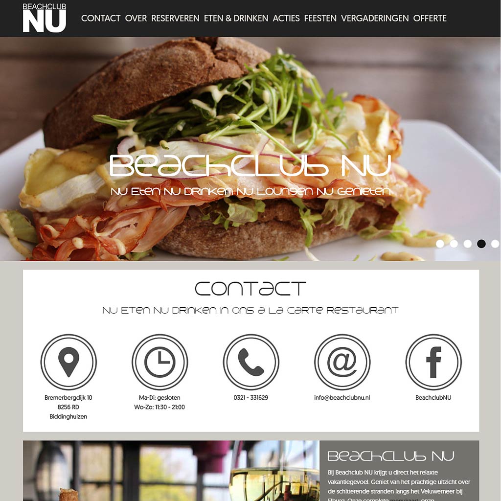 Restaurant B|eachclub NU